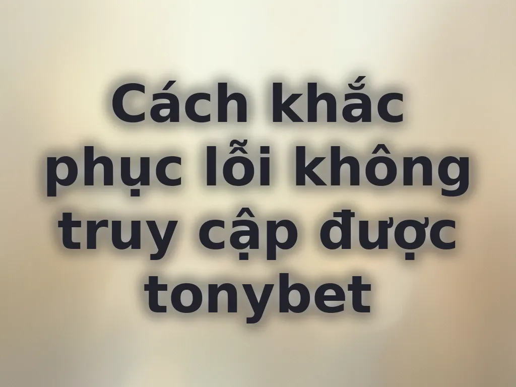 Khắc phục lỗi đăng nhập